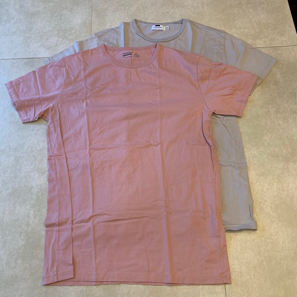 Topman T shirts large longline